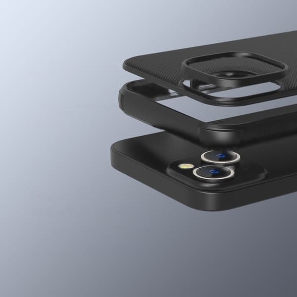 NILLKIN CASE MED MAGSAFE TIL IPHONE 14 PLUS SORT