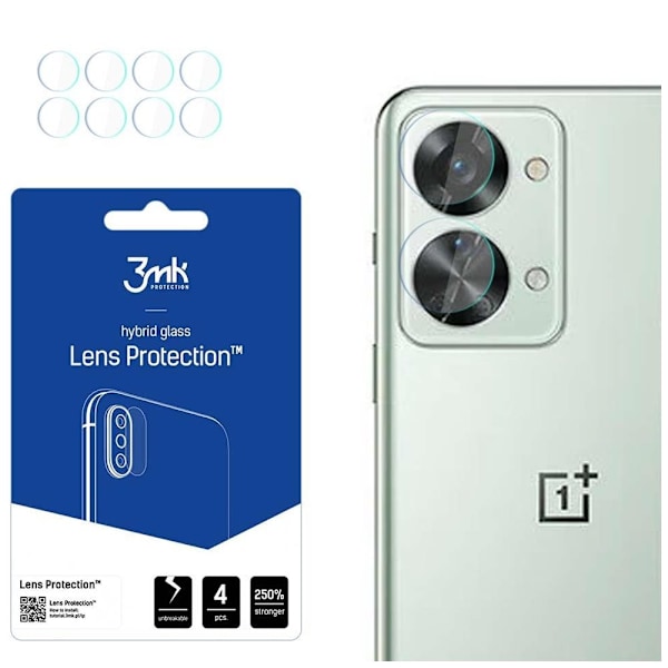 OnePlus Nord 2T - 3mk linsebeskyttelse