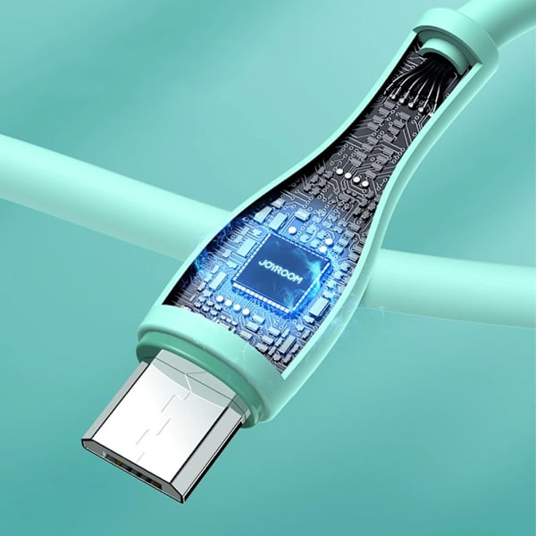 USB - mikro USB-kabel Joyroom S-2030M8 3A 2m - grønn