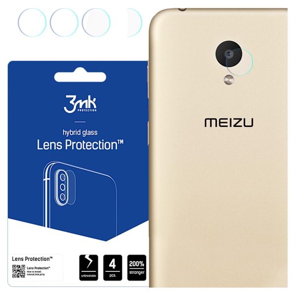 MEIZU M8C - 3MK OBJEKTIVBESKYTTELSE