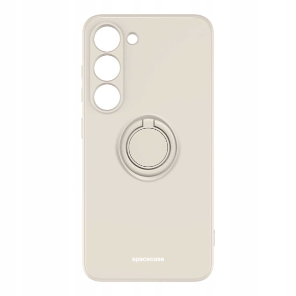 Spacecase Silikon Case Ring För Samsung Galaxy S23 Bone Case Cover