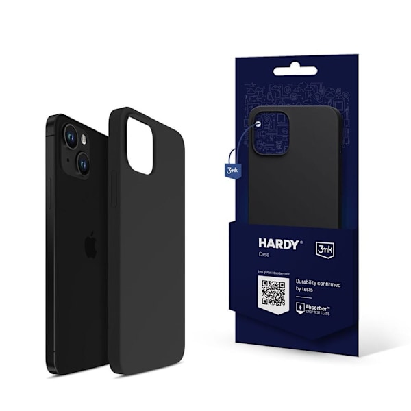 Apple iPhone 14 - 3mk Hardy Silicone MagCase Graphite