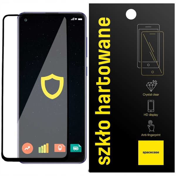 Spacecase 5D Härdat Glas För Samsung Galaxy A21S Helt Glas