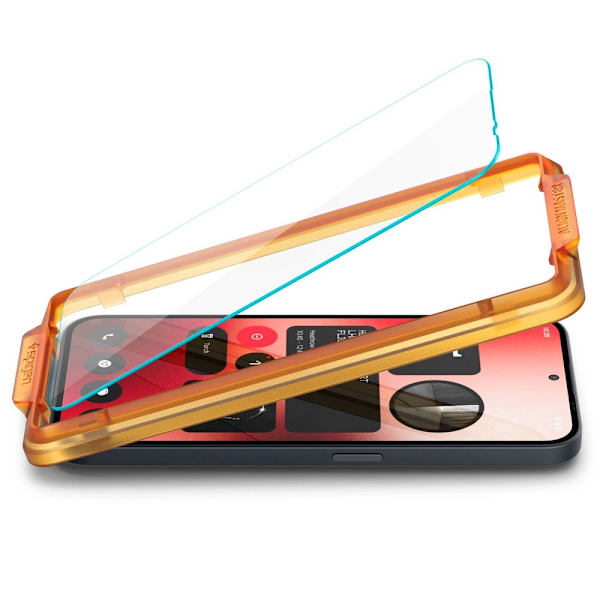 SPIGEN ALM GLAS.TR HÆRDET GLAS TIL NOTHING PHONE 2A - 2 STK.