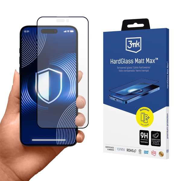 APPLE IPHONE 14 PRO - 3MK HARDGLASS MATT MAX