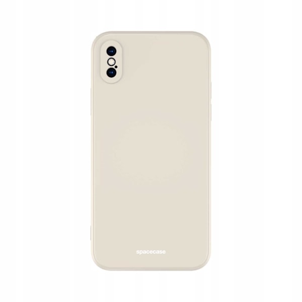 Spacecase Silikonfodral För Iphone Xs Max Bone