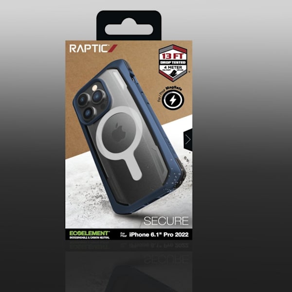RAPTIC X-DORIA CASE MED MAGSAFE TIL IPHONE 14 PRO BLUE
