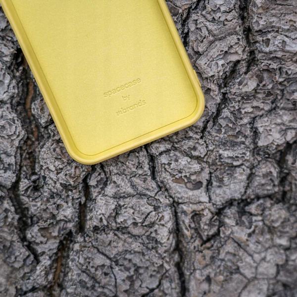 Spacecase Silikonfodral För Iphone 14 Plus Gul Skydd