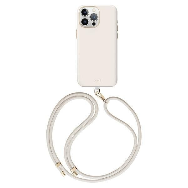 UNIQ Coehl Creme iPhone 15 Pro 6.1 magnetisk ladeveske Elfenben/Elfenben