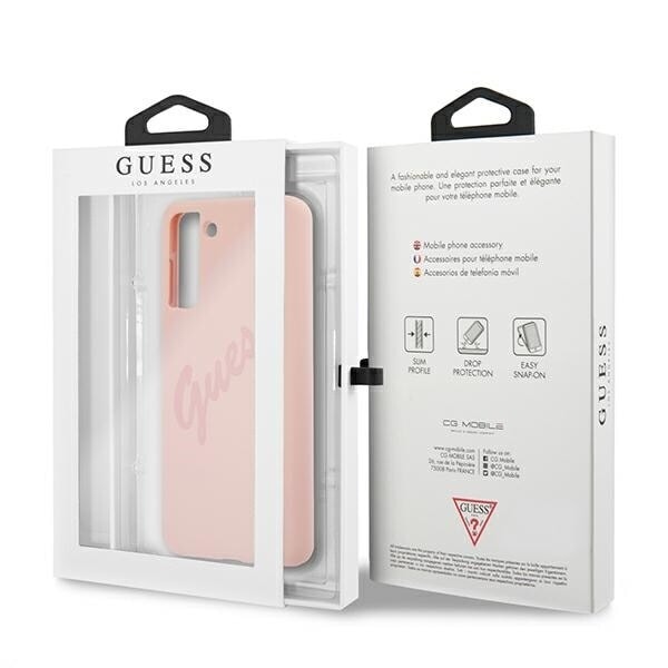 Gissa GUHCS21MLSVSPI S21+ G996 rosa/rosa hardcase Script Vintage
