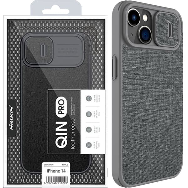 NILLKIN CASE CAMERA COVER TIL IPHONE 14PLUS GRÅ