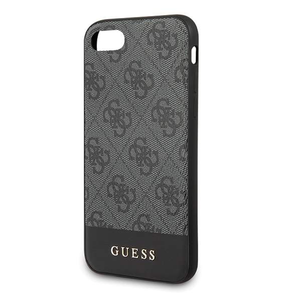 Gissa GUHCI8G4GLGR iPhone 7/8/SE 2020 /SE 2022 grå/grå hårdfodral 4G Stripe Collection