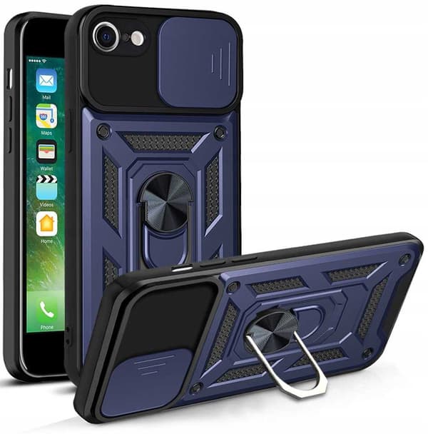 Spacecase Case Cover Till Iphone 7 8 Se Camring Blå
