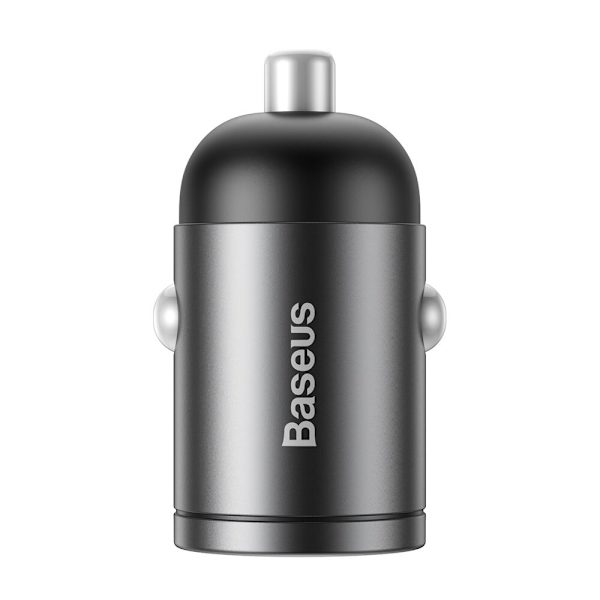 Baseus Tiny Star mini smart USB billader 30W Quick Charge 3.0 grå (VCHX-A0G)