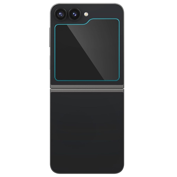 HÆRDET GLAS SPIGEN GLAS.TR "EZ FIT" 2-PACK GALAXY MED FLIP 6 CLEAR