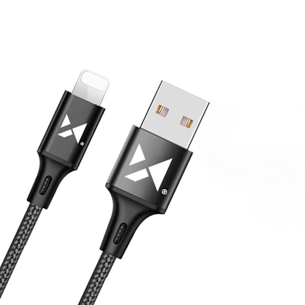 Wozinsky USB - Lightning-kabel 2,4A 1m svart (WUC-L1B)