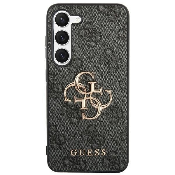 Guess 4G Big Metal Logo Deksel til Samsung Galaxy S24 Ultra - Svart