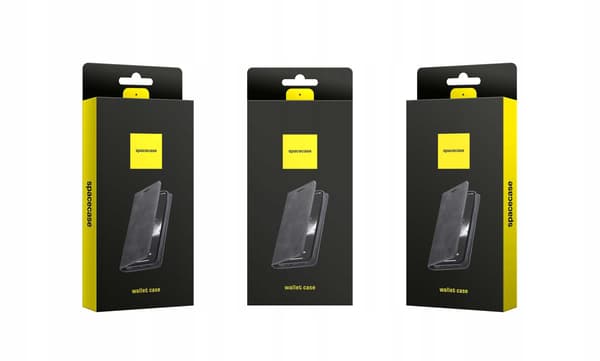 Spacecase Case Pålbocket Fodral För Samsung Galaxy A35 5G Svart