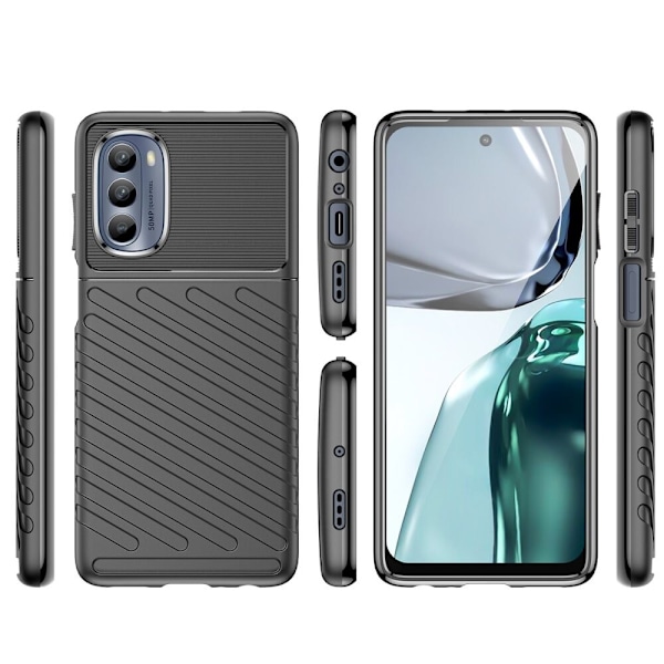 THUNDER CASE DÆKKER TIL MOTOROLA MOTO G62 5G SORT