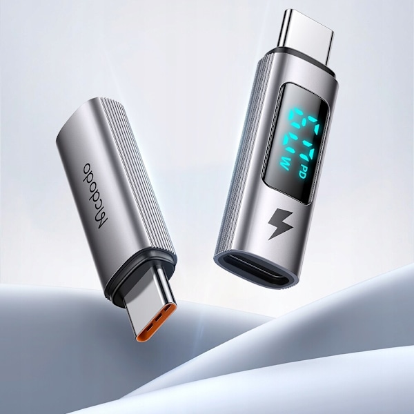 MCDODO USB-C ADAPTER USB TYPE-C ADAPTER TIL LYN IPHONE 60W METRISK