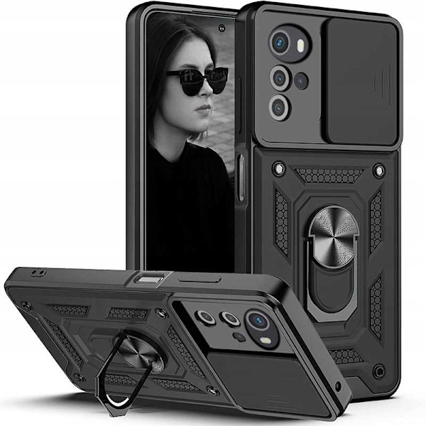 Spacecase Case Cover För Motorola G22 Black Protective