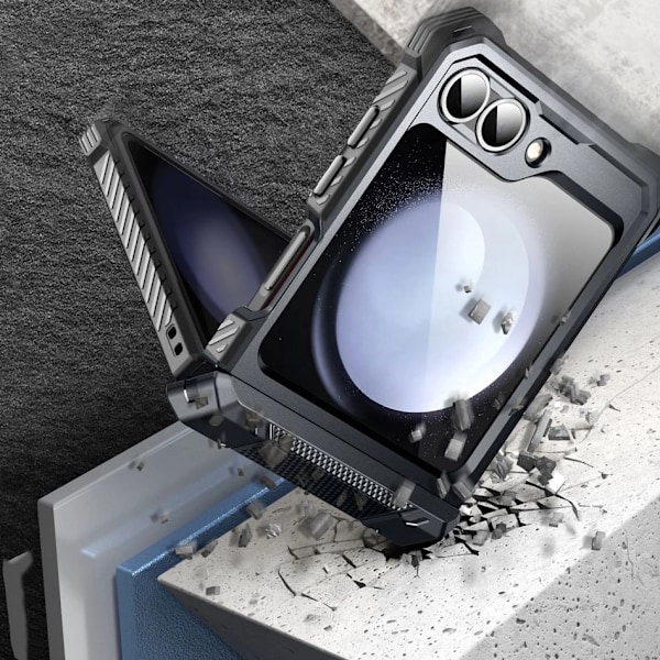 IBLSN ARMORBOX SUPCASE ETUI TIL SAMSUNG GALAXY Z FLIP 6 - SORT