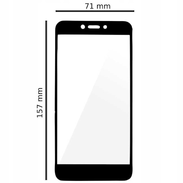 Spacecase 5D Härdat Glas För Xiaomi Redmi Go Protective Screen