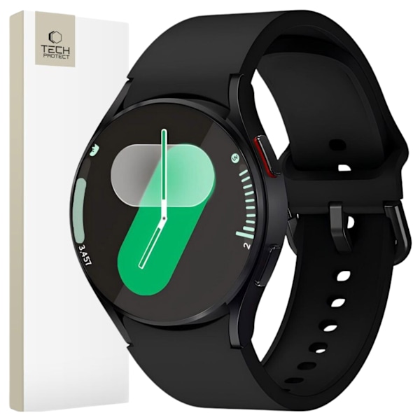 TEKNISK BESKYTTELSE SILIKONE SAMSUNG GALAXY WATCH 4 / 5 / 5 PRO / 6 / 7 / FE SORT