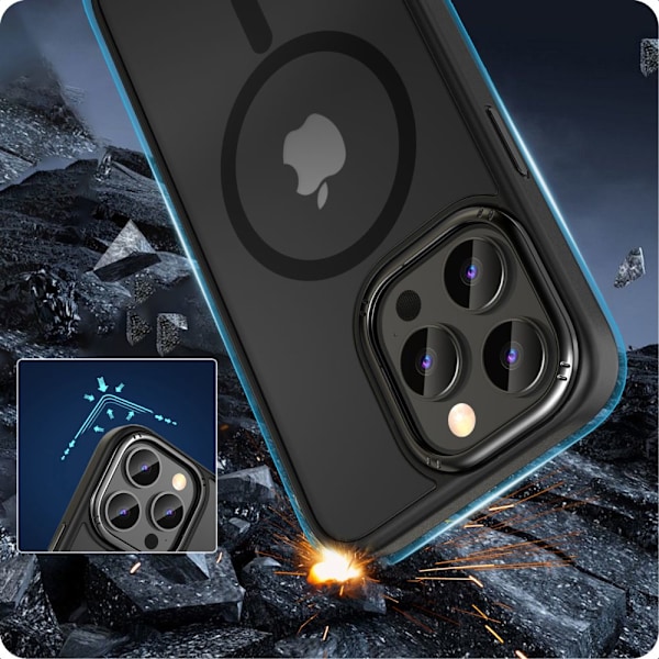 TECH-PROTECT MAGMAT "2" MAGSAFE IPHONE 15 PRO MAX MAT SORT