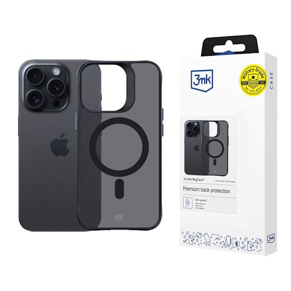 APPLE IPHONE 13 PRO MAX - 3MK SMOKE MAGCASE