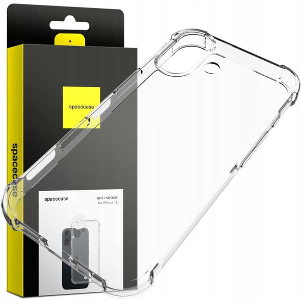 Spacecase Antichock-Fodral För Iphone 16 Skyddsfodral