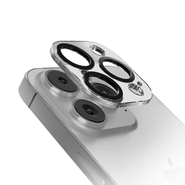 SBS D3O HÆRDET GLAS TIL KAMERAØEN TIL IPHONE 14 PRO / 14 PRO MAX Sort