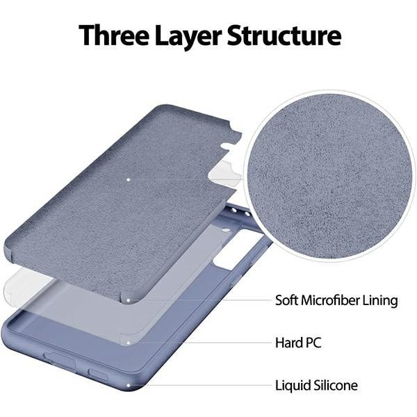 Mercury Silicone iPhone 15 Plus 6,7" lila