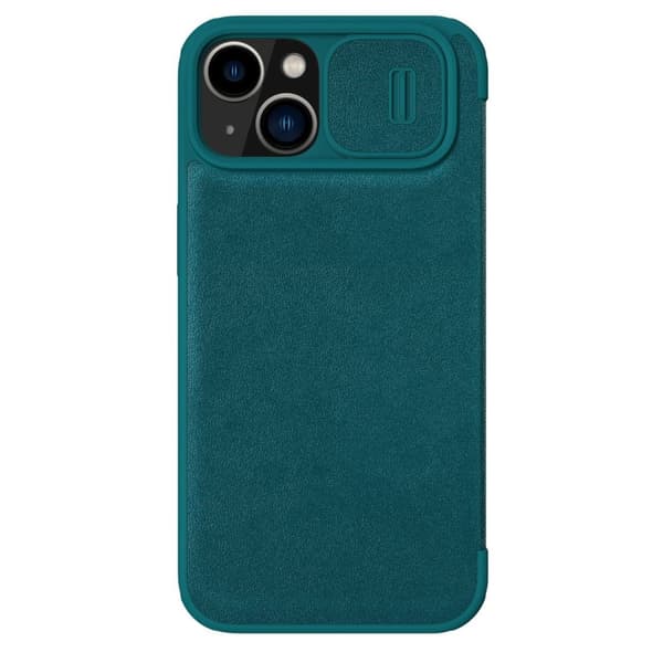 NILLKIN CASE CASE HUSDÆKNING MED FLIP TIL IPHONE 14+ GRØN