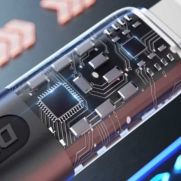 Hurtigladekabel 120W 1m USB-C - USB-C Dudao L22C - grå
