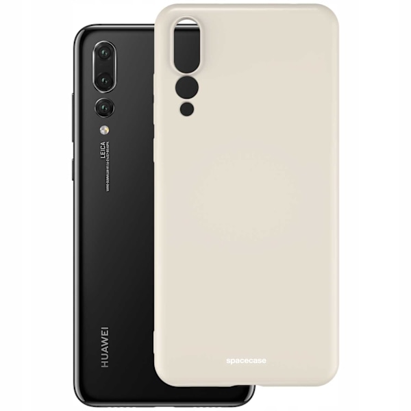 Spacecase Silikonecase-Skydd För Huawei P20 Pro Bone
