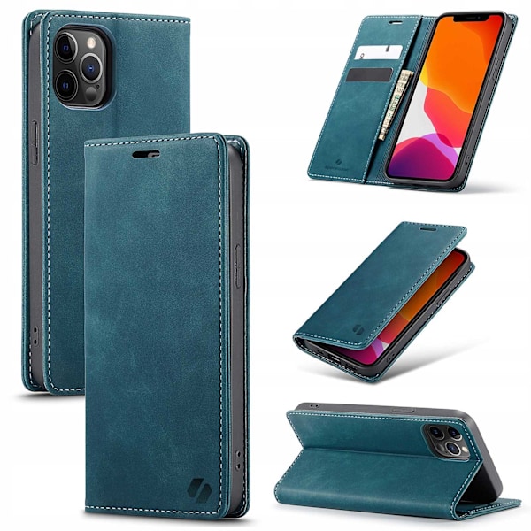 Spacecase Pålbock För Iphone 12 Pro Max Blått