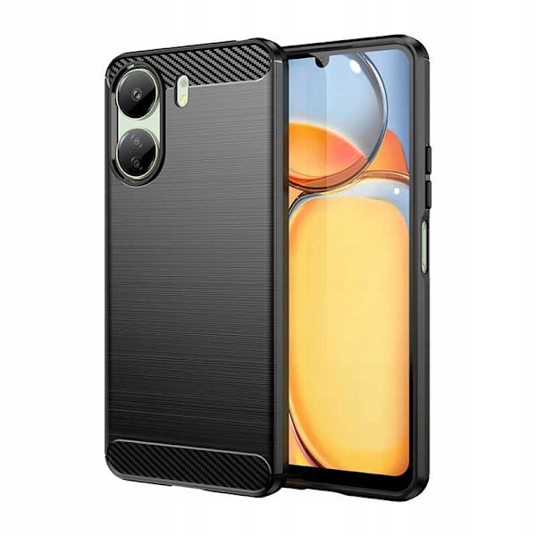 Spacecase Kolhäll För Xiaomi Poco C65 Redmi 13C 4G Svart