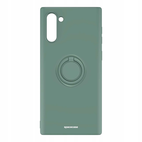 Spacecase Silikonecase Ring För Samsung Galaxy Note 10 Mörkgrön