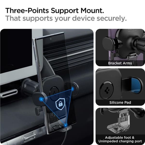 SPIGEN UTS12 ONETAP UNIVERSAL VENT BILMONTERING SORT