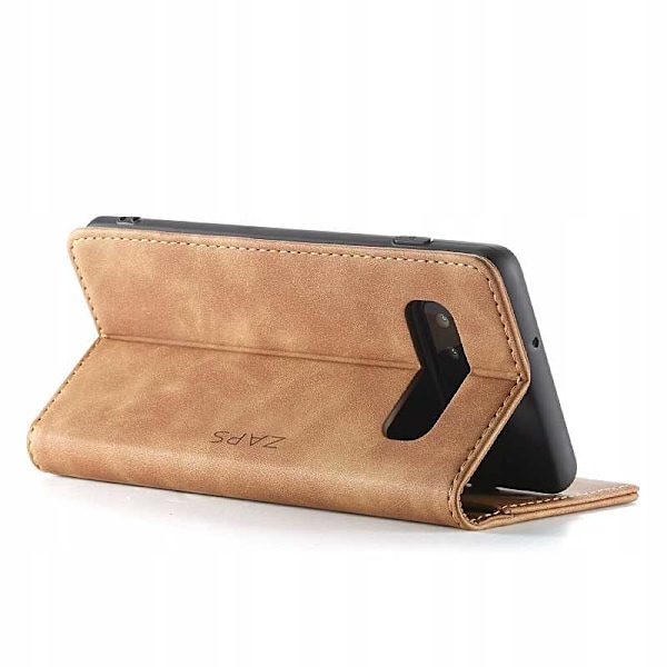 Spacecase Galaxy S10E Pålånsfodral Kaffe Läderfodral