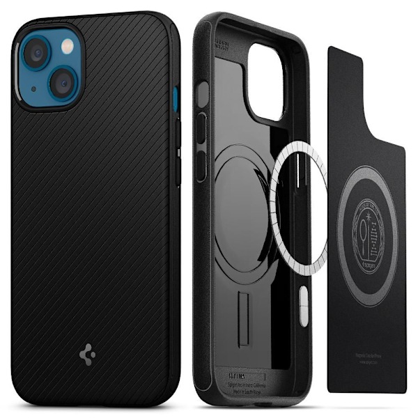 SPIGEN MAG ARMOR MAGSAFE IPHONE 13 MAT SORT