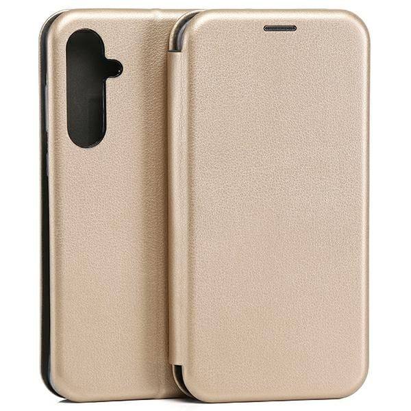Beline Case Book Magnetisk Samsung A35 A356 guld/guld