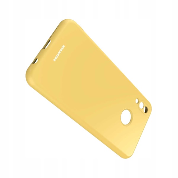 Spacecase Silikonfodral För Huawei P20 Lite Gul Gul