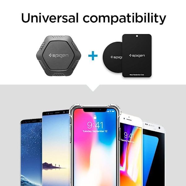 SPIGEN QS24 MAGNETISK CD CAR MONTERINGSHOLDER