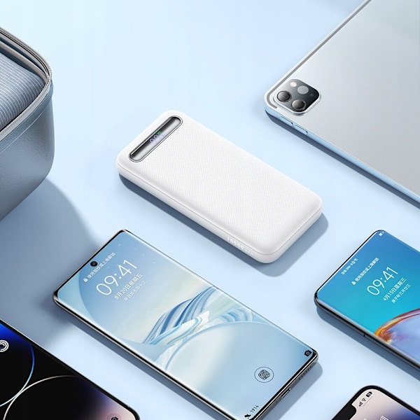 MCDODO POWERBANK 10000MAH MED 3X DISPLAY USB-C 22,5W + USB-C-KABEL
