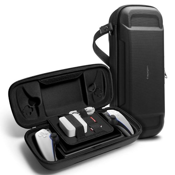 SPIGEN RUGGED ARMOR PRO ETUI TIL SONY PLAYSTATION PORTAL - SORT