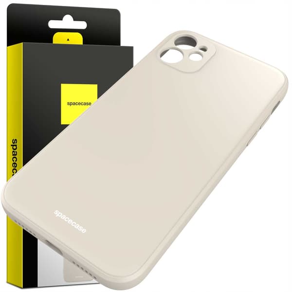 Spacecase Skyddande Silikonfodral För Iphone 11 Bone