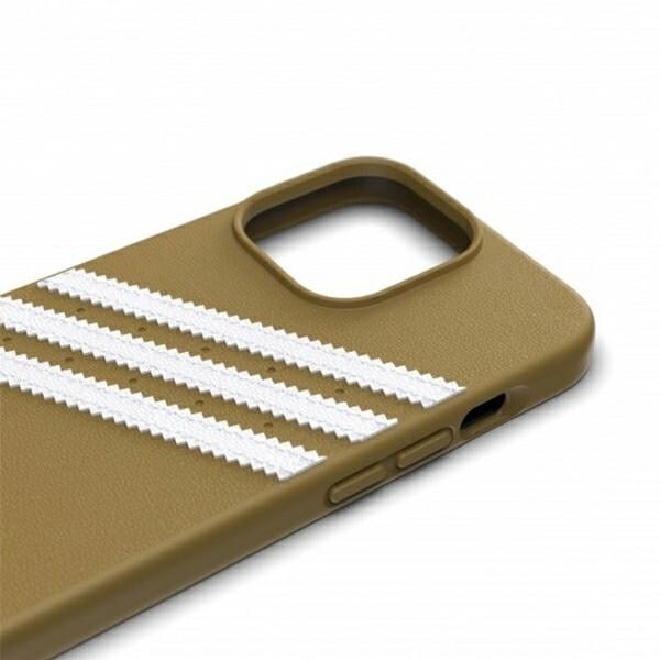 Adidas OR Molded PU-deksel til iPhone 13 Pro Max beige-gull/beige-gull 47807