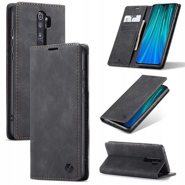 Spacecase-Fodral Pålånkskydd För Xiaomi Redmi Note 8 Pro Black